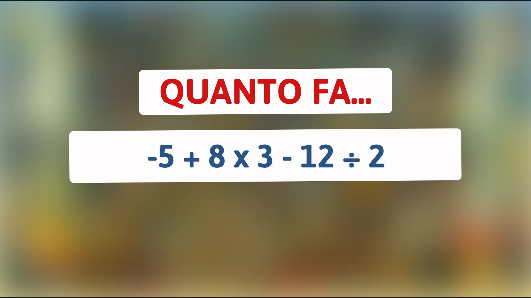 Scopri il trucco matematico nascosto in questa equazione solo per geni! Sei abbastanza intelligente da risolverlo?"