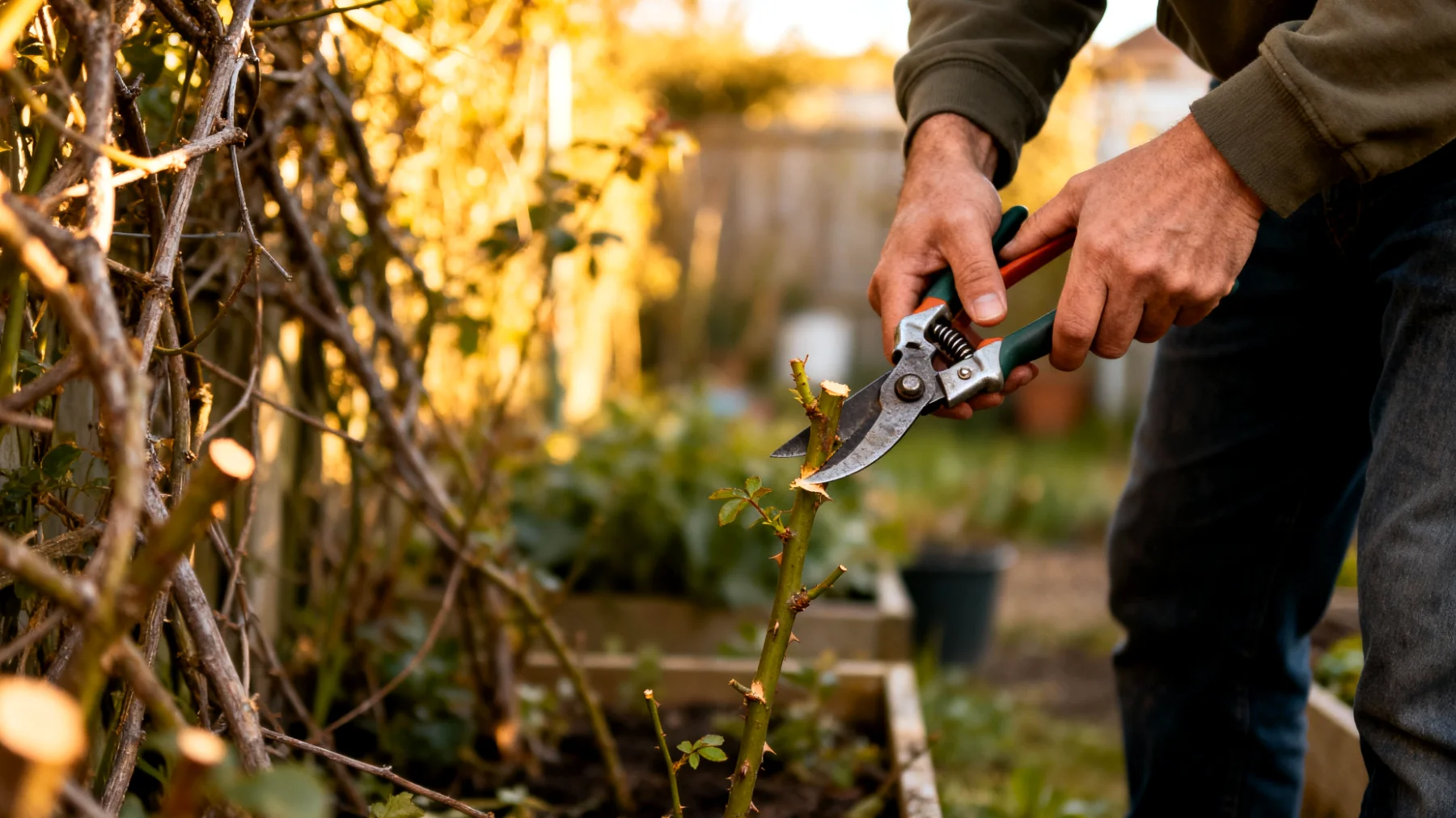 Potatore telescopico"